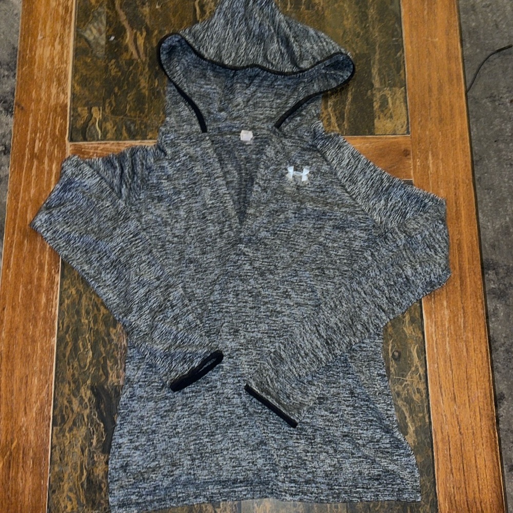Under amour pullover hoodie long sleeve Gray Size XS